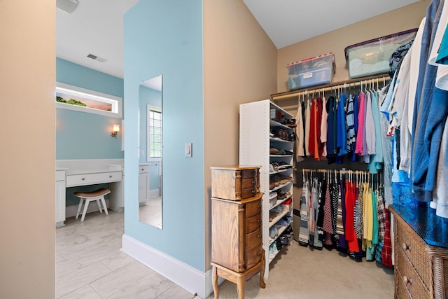 727 Sonny Boy Ln, Johns Island, SC 29455 - walk in closet with marble finish floors