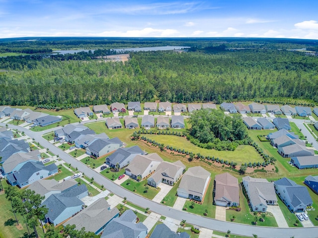 366 Tupelo Lake Dr, Summerville, SC 29486 - aerial overview of property's location with a heavily wooded area and nearby suburban area