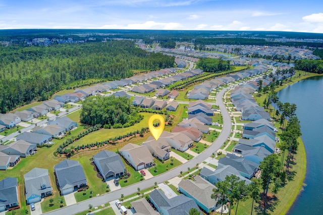 366 Tupelo Lake Dr, Summerville, SC 29486 - aerial perspective of suburban area with a nearby body of water