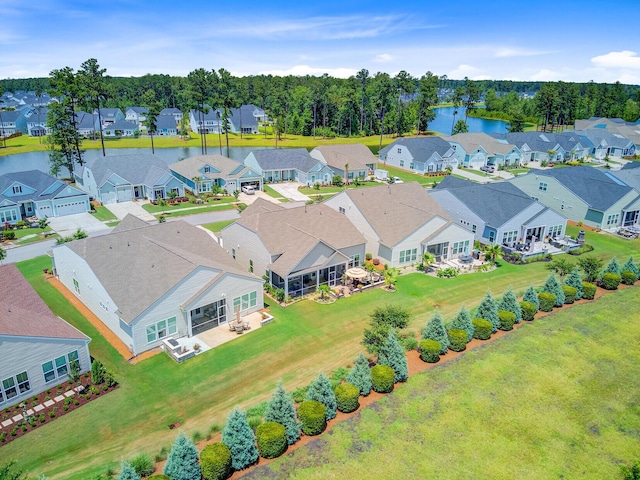 366 Tupelo Lake Dr, Summerville, SC 29486 - aerial view of residential area with a large body of water