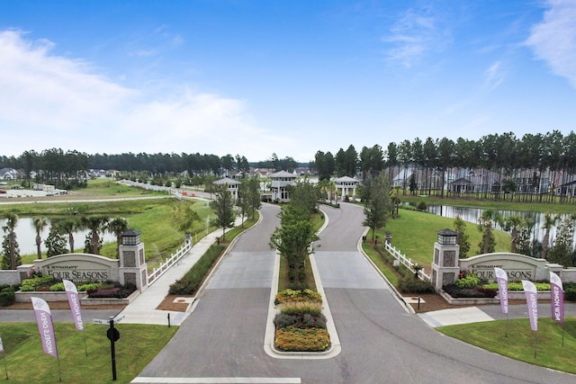 366 Tupelo Lake Dr, Summerville, SC 29486 - view of home's community featuring a water view and driveway