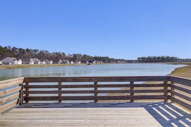 104 Wild Orchid Way, Huger, SC 29450 - dock featuring a water view