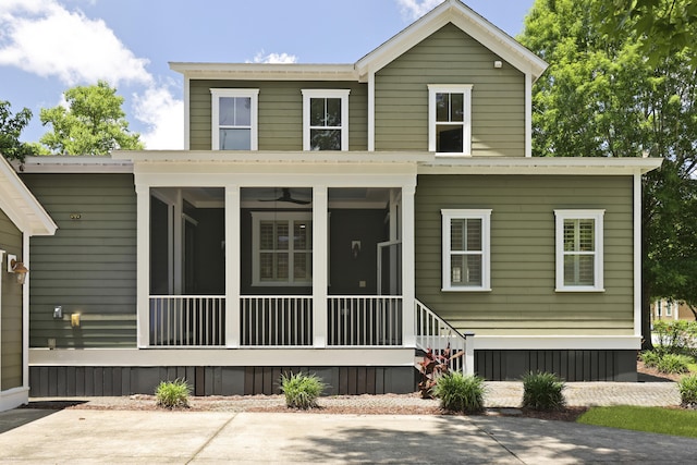 2258 Arthur Gaillard Ln, Charleston, SC 29414 - view of front of home featuring a sunroom