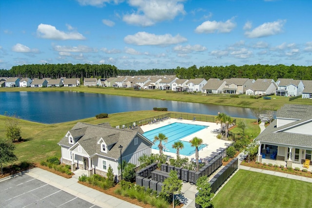 127 Surfbird Rd, Summerville, SC 29486 - drone / aerial view with a water view and a residential view