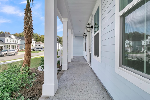 view of patio / terrace featuring a porch