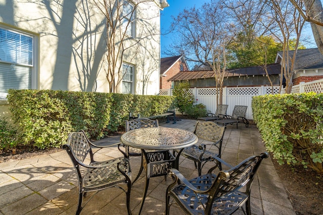 view of patio