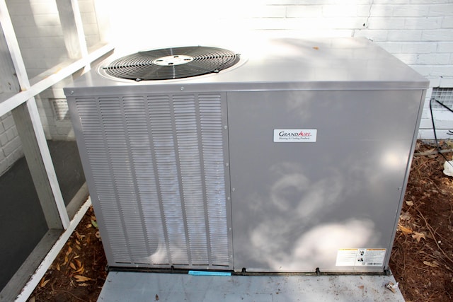 details featuring central AC unit