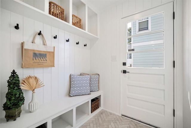 view of mudroom