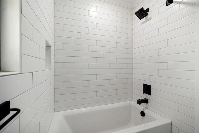 bathroom featuring shower / bathtub combination