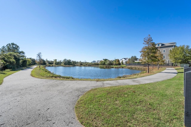 property view of water