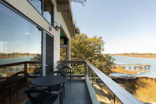 905 Palm Blvd, Isle Of Palms, SC 29451 - balcony featuring a water view