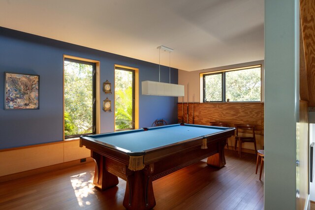 905 Palm Blvd, Isle Of Palms, SC 29451 - playroom with wood finished floors and billiards table