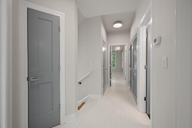 5152 Coral Reef Dr, Johns Island, SC 29455 - corridor featuring an upstairs landing and light wood-type flooring