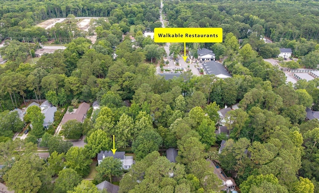 5152 Coral Reef Dr, Johns Island, SC 29455 - aerial view of property and surrounding area featuring a forest