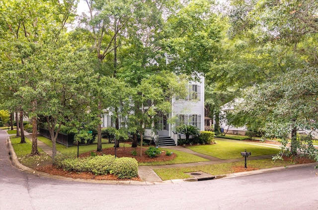 5152 Coral Reef Dr, Johns Island, SC 29455 - view of front of property featuring a front lawn