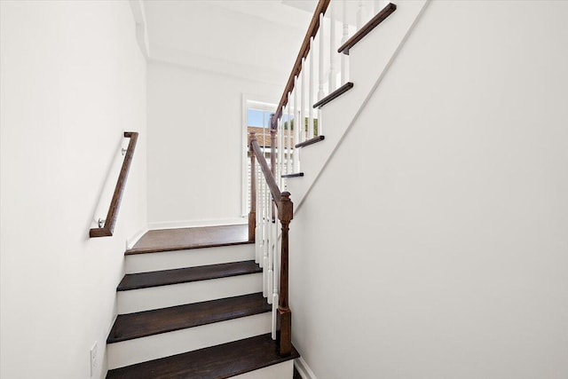 view of stairs
