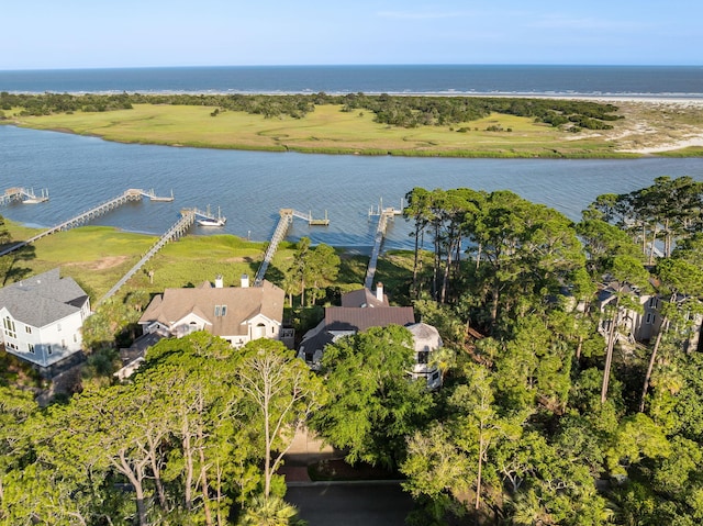 3121 Marshgate Dr, Seabrook Island, SC 29455 - bird's eye view of a large body of water