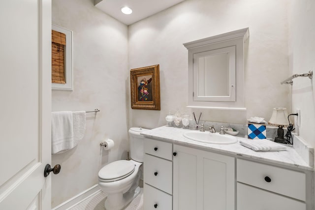 3121 Marshgate Dr, Seabrook Island, SC 29455 - half bath featuring vanity and toilet