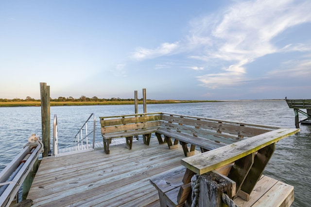 3121 Marshgate Dr, Seabrook Island, SC 29455 - dock featuring a water view