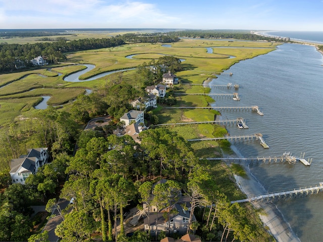 3121 Marshgate Dr, Seabrook Island, SC 29455 - aerial view of property's location with a large body of water and a golf club