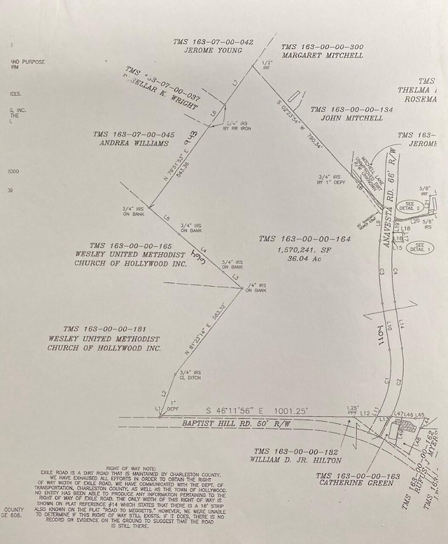 0 Annavesta Rd, Hollywood SC, 29449 land for sale