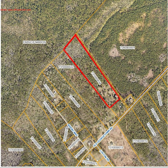 8942 Old Georgetown Rd, Mcclellanville SC, 29458 land for sale