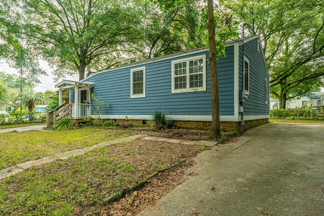 view of front of house