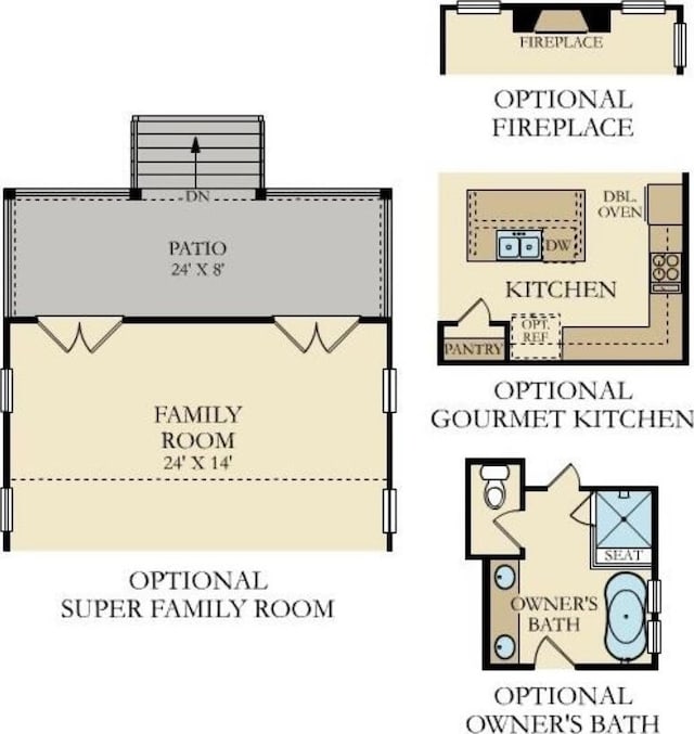 774 Clay Field Trl, Summerville, SC 29485 - floor plan / room layout