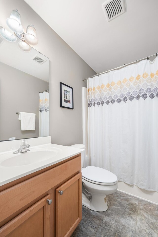 1813 Parkland Preserve Ln, Charleston, SC 29412 - full bathroom featuring toilet, vanity, and shower / tub combo