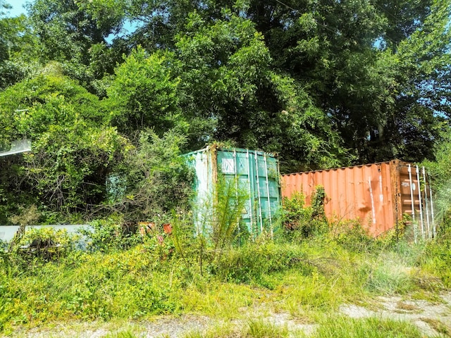 exterior space with fence