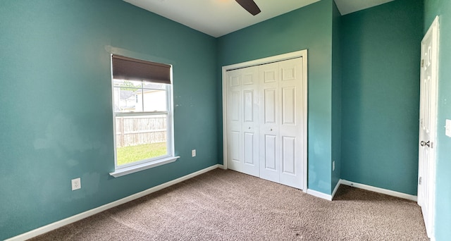 115 Hyrne Dr, Goose Creek, SC 29445 - unfurnished bedroom with carpet, a closet, and baseboards
