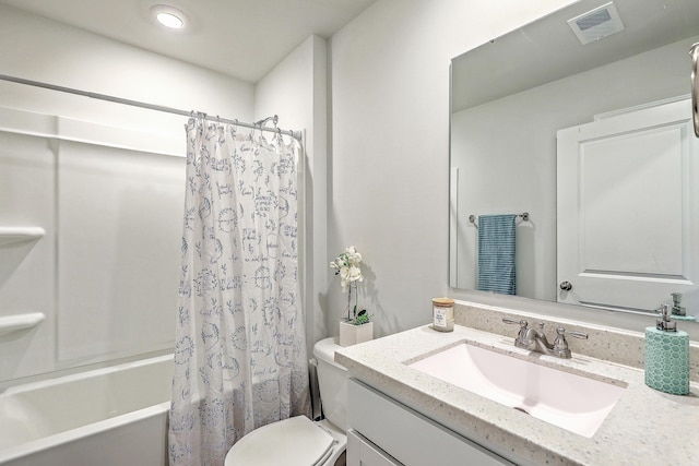505 Shady Maple St, Moncks Corner, SC 29461 - full bathroom featuring vanity, shower / tub combo, and toilet
