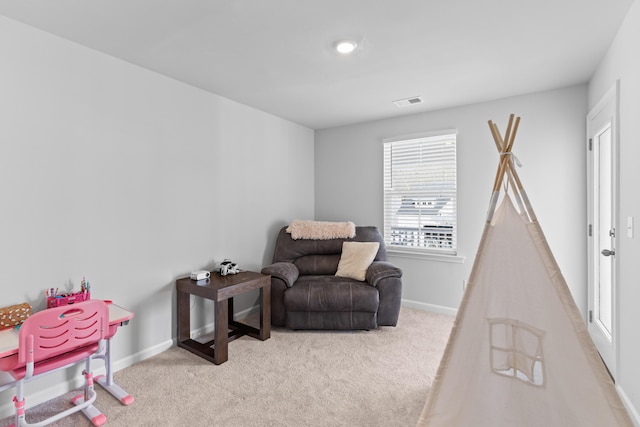 68 Red Bluff St, Summerville, SC 29483 - playroom with baseboards, carpet flooring, and visible vents