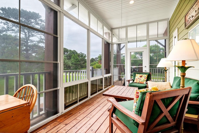1064 Blackbear Dr, Edisto Island, SC 29438 - sunroom / solarium featuring healthy amount of natural light