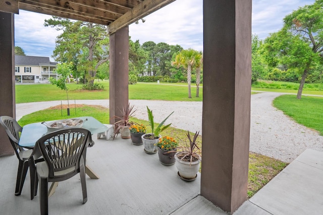 1064 Blackbear Dr, Edisto Island, SC 29438 - view of patio