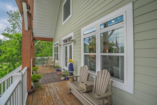 1064 Blackbear Dr, Edisto Island, SC 29438 - view of wooden terrace
