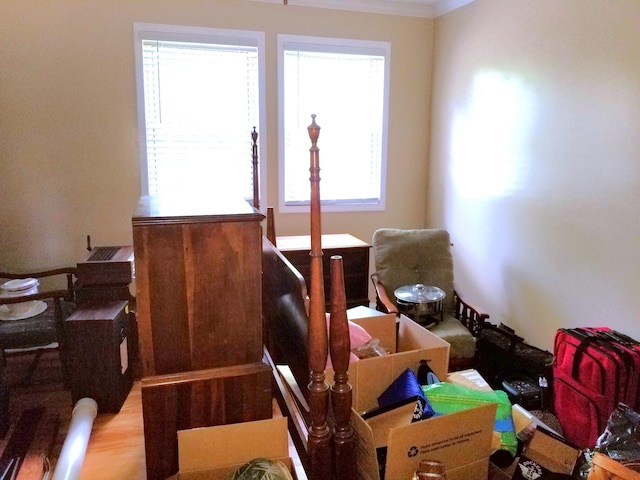 interior space featuring light hardwood / wood-style flooring