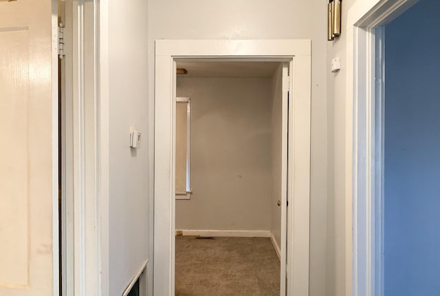 302 Morgan St, Greer, SC 29651 - hallway featuring carpet floors and baseboards