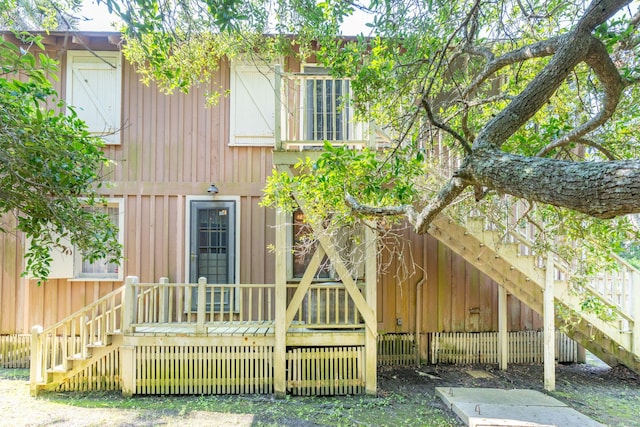 view of rear view of house