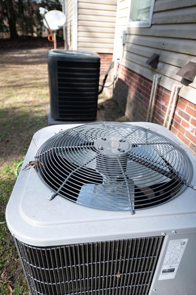 details featuring central air condition unit