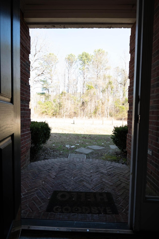 view of doorway