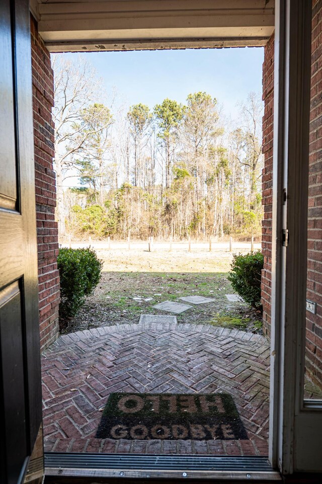 view of doorway