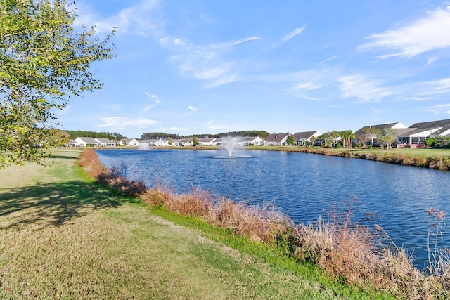 property view of water