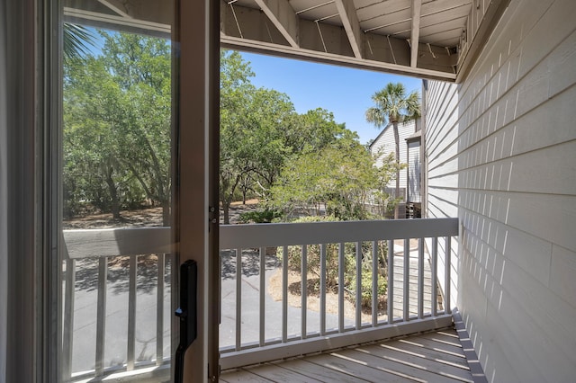 1605 Live Oak Park, Seabrook Island, SC 29455 - view of wooden terrace