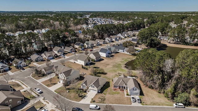 drone / aerial view featuring a residential view