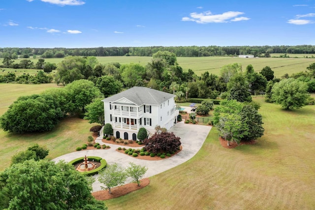 2636 Anchor Watch Dr, Wadmalaw Island, SC 29487 - bird's eye view featuring a rural view