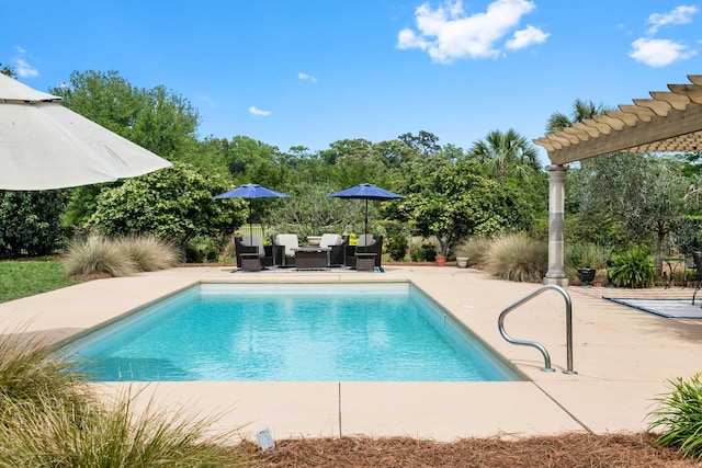 2636 Anchor Watch Dr, Wadmalaw Island, SC 29487 - view of pool with a patio area and a fenced in pool