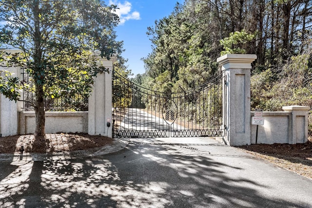 2636 Anchor Watch Dr, Wadmalaw Island, SC 29487 - view of gate