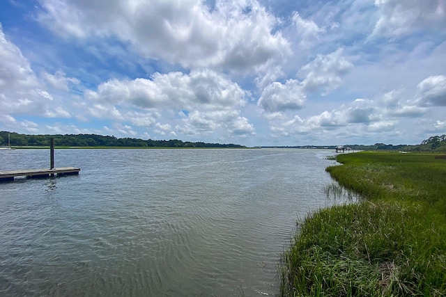 2636 Anchor Watch Dr, Wadmalaw Island, SC 29487 - property view of water featuring a floating dock