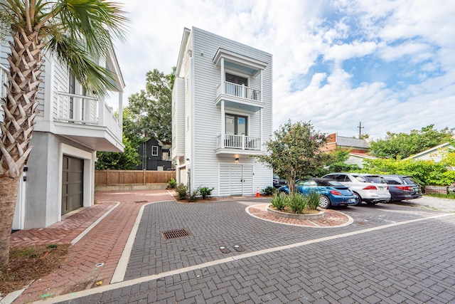 9 Iron Frg Aly, Charleston, SC 29403 - view of front of property with uncovered parking and a balcony